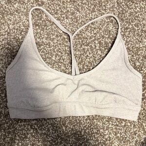 Women's Gray Alo Yoga bra